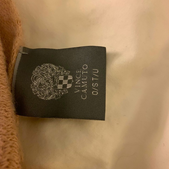 Vince Camuto Pink Fringe Scarf - Picture 3 of 3